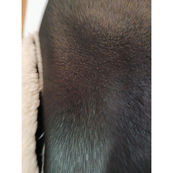 Cripple Creek Brown Faux Leather & White Shearling Trim & Lining Womens Medium - Picture 12 of 16